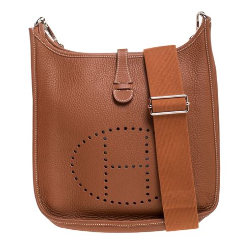 Hermes clemence leather bag